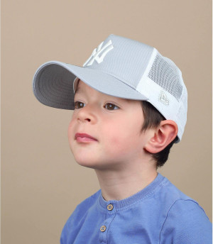 trucker enfant NY gris Trucker Kids NY League Ess 940 grey